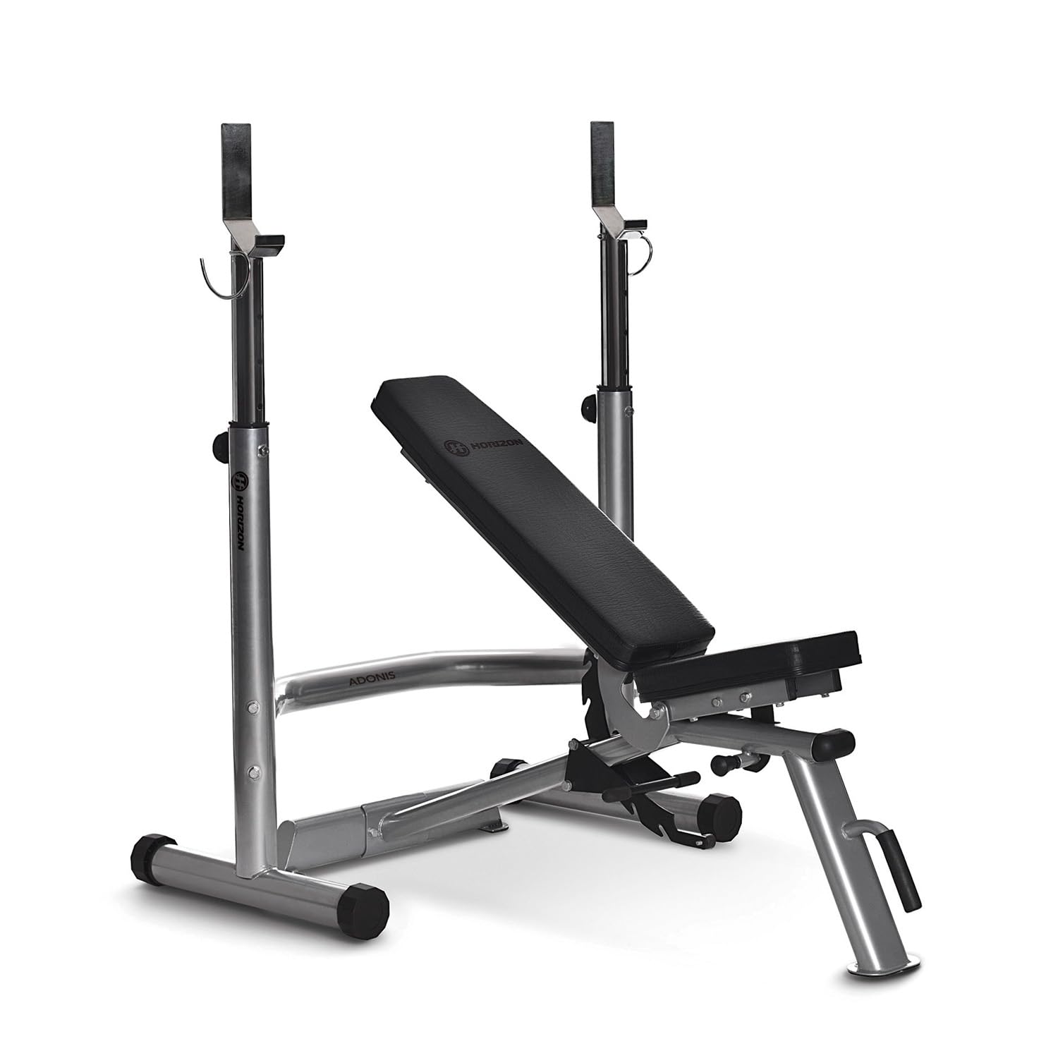 Horizon Fitness, Supporto bilanciere Adonis, Lega di acciaio, Argento (Silber)