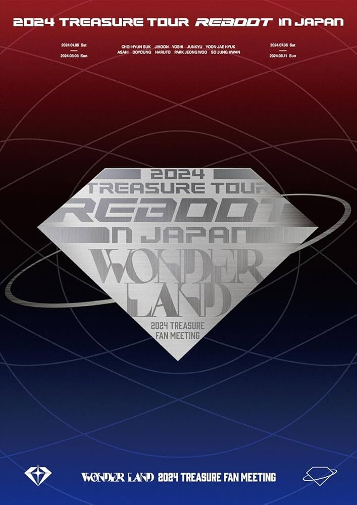 TREASURE TOUR REBOOT Blu-ray初回限定盤 新品未開封 Amazon.co.jp: 2024 TREASURE TOUR [REBOOT] IN JAPAN + 2024