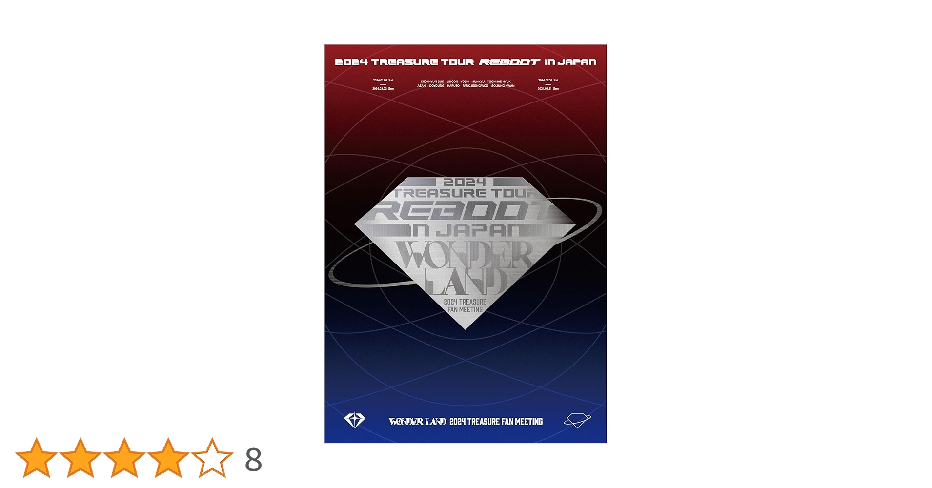 Amazon.co.jp: 2024 TREASURE TOUR [REBOOT] IN JAPAN + 2024