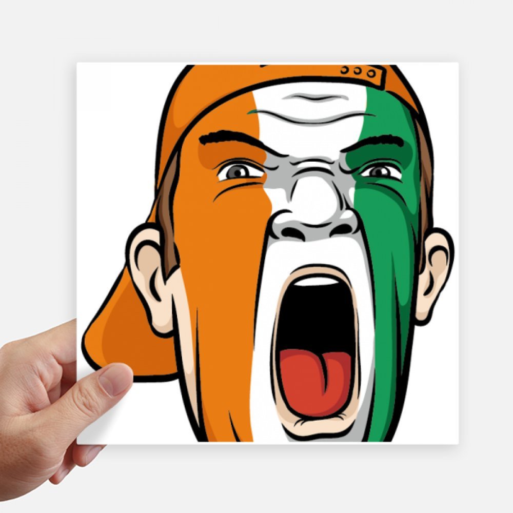 Maquillage du Visage Côte d'Ivoire sticker pour personnaliser votre ordinateur