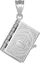 Qur'an Arab Islamic Sacred 3D Book Muslim Bible Koran Pendant