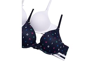 Tommy Hilfiger Women's Microfiber Push Up Bra 2-pack