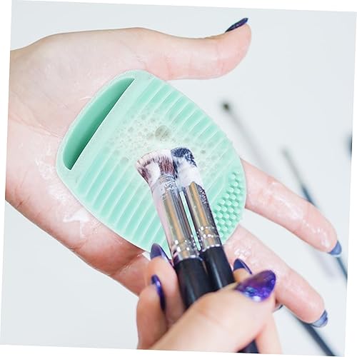 Miniatura 3 de Makeup Brushes Cleaner 6pcs Silicone Beauty Brush Cleaning Mat Makeup Brush Cleaner Mat Mixed Color Limpiador De Brochas De Maquillaje