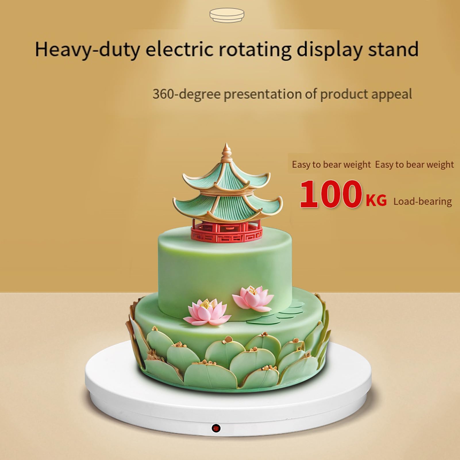 Amazon.com: Heayzoki Rotating Display Stand, 24 Inch Spinning