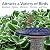 Sunnydaze Rennes Outdoor Ceramic Bird Bath - 22.5" H - UV- and Frost-Resistant - Glazed Bowl with Blue Lava Finish