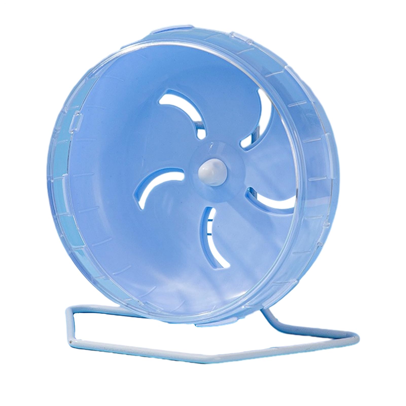 Hamster Wheel Silent, 18cm Bearing Hamster Exercise Wheel, Adjustable Running Wheel Hamster Wheel for Dwarf Chinchilla Mice Gerbils (Pink)