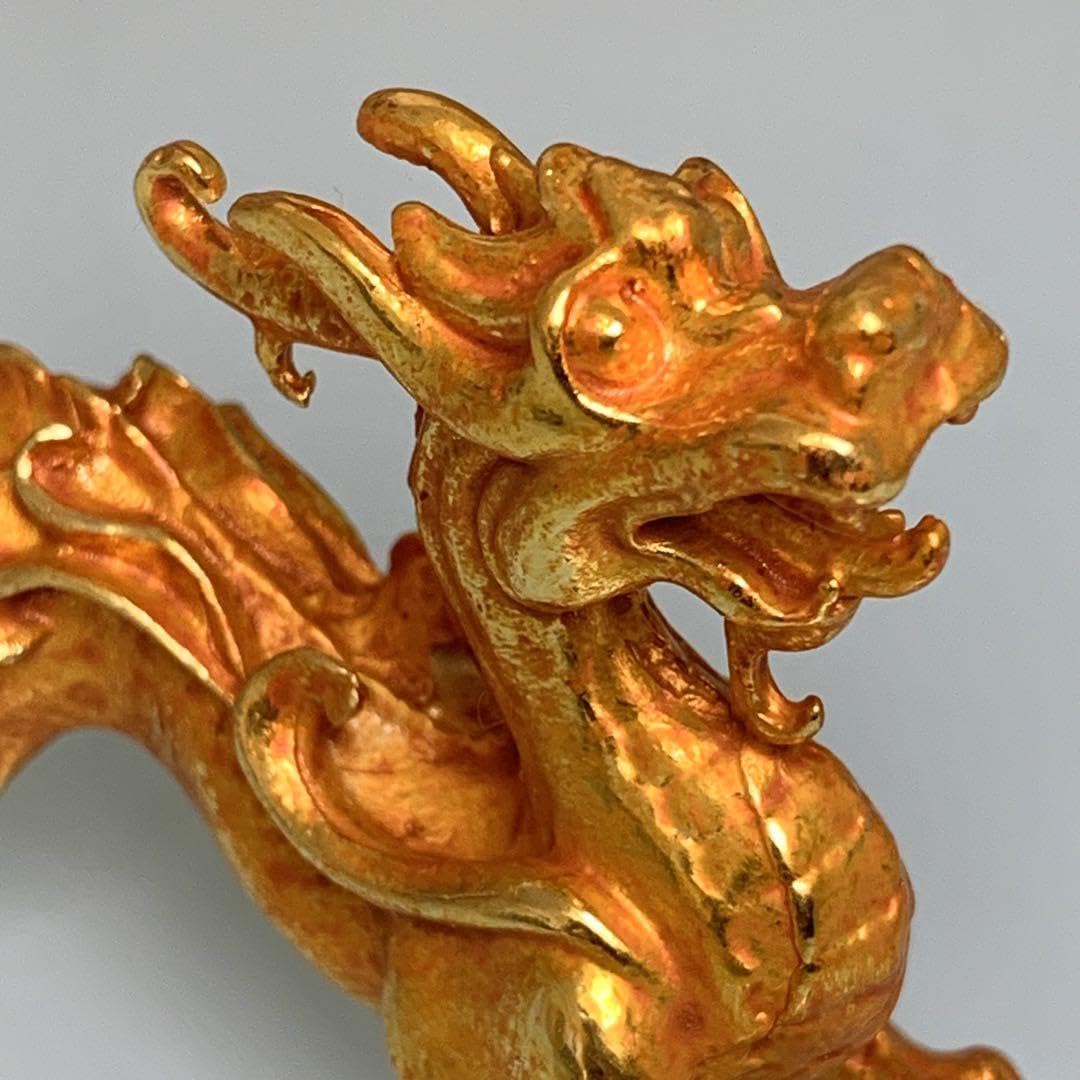 縁起物　金獣龍　鎮座　開運へ　飾り　極美品 Amazon.co.jp: 縁起物 金獣龍 鎮座 開運へ 飾り 置物 : ホーム