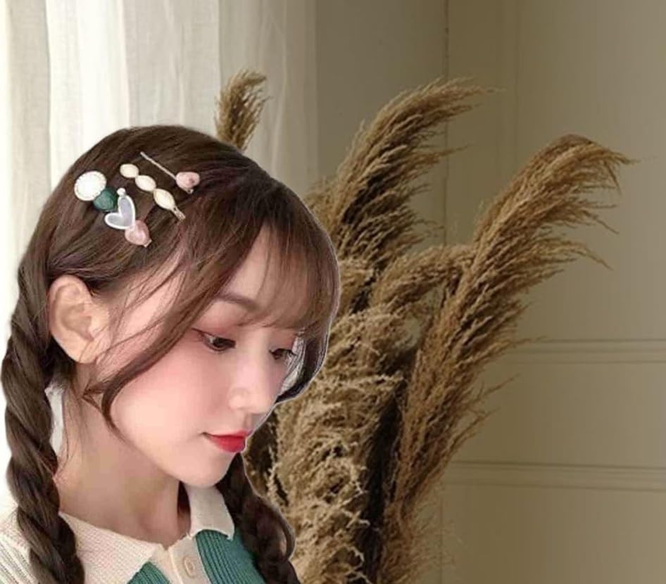 Hair Clip Jewelry Set, Fashion Hair Accessories Girls Hair Pins, Baby Hair Clips, Kids Hair Clip Women And Girls Hair Accessories Pack of 12 PCS
