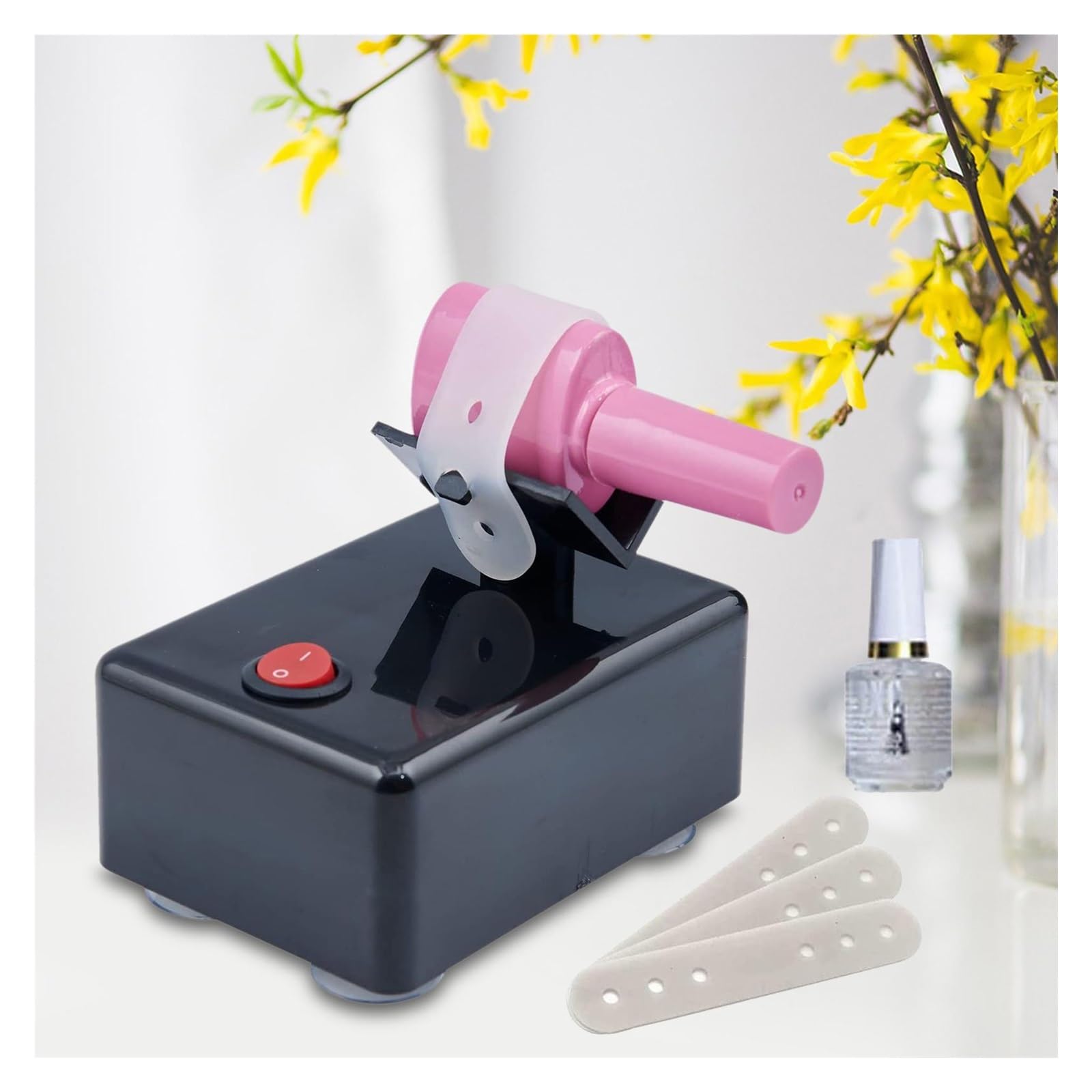 Laborrührer, Tragbarer Nagellack- und Tintenmischer for Gel Aquarell(Silver)