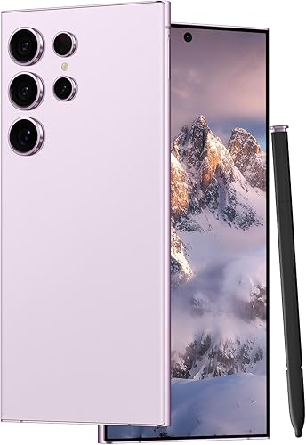 Teléfonos celulares desbloqueados C24 Ultra Smartphone Android 13 Teléfonos 8GB+256GB6.8 "Pantalla HDDual SIM108MP+Cámara 48MP6800 mAhPluma