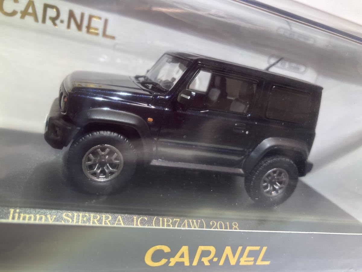 カーネル 1/43 スズキジムニーシエラ JC JB74W 2018 ブラックP Amazon | カーネル 1/43 スズキ ジムニー シエラ JC (JB74W) 2018