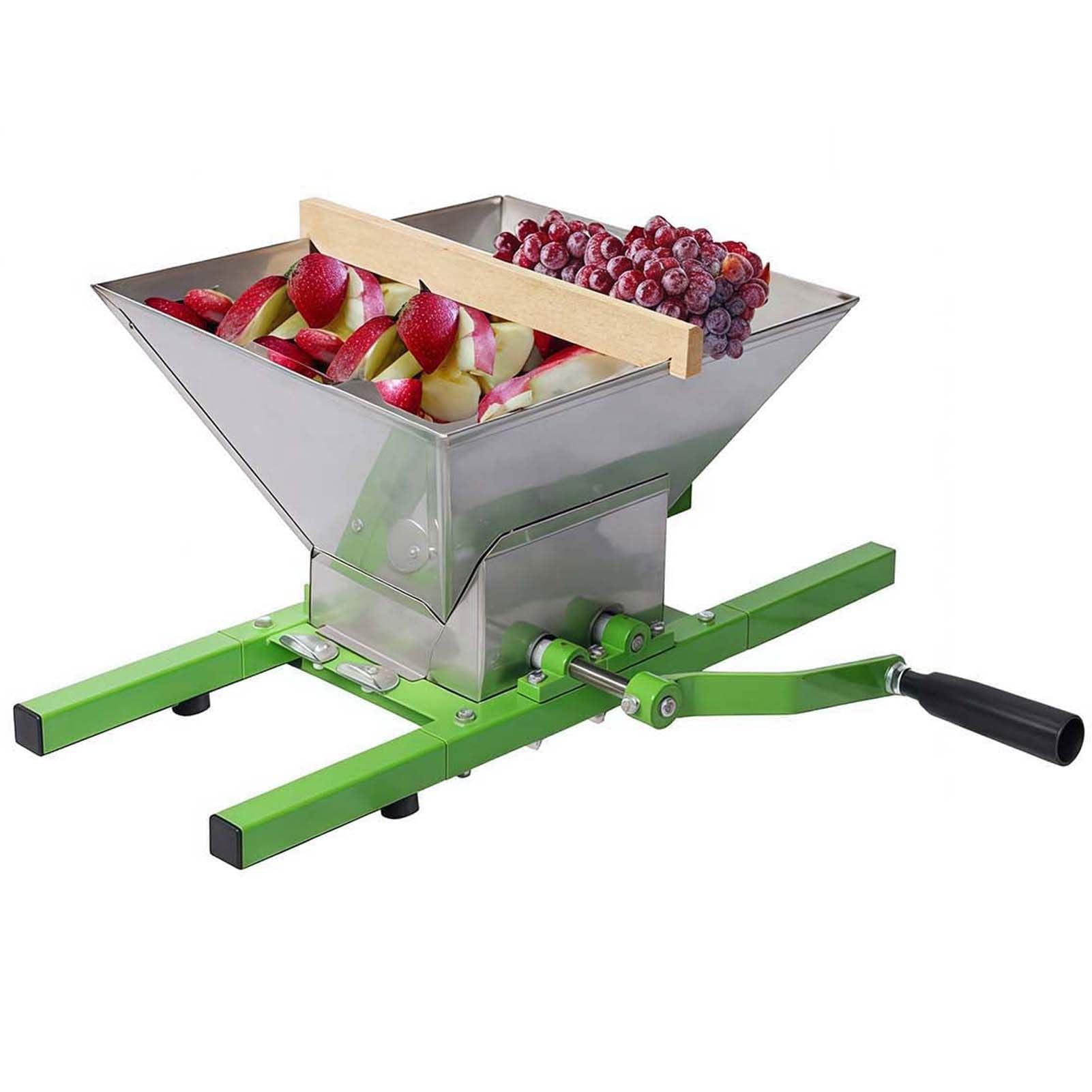 Broyeur de fruits et de pommes manuel de 7 L avec engrenages robustes