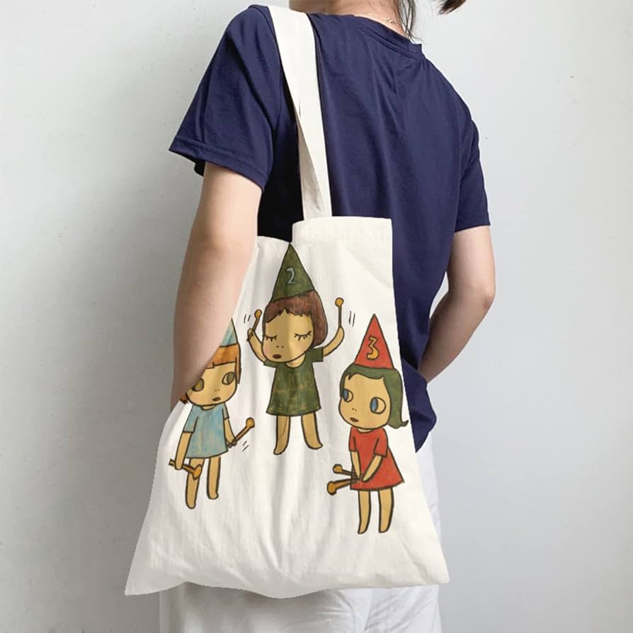 Amazon.co.jp: 奈良美智 トートバッグ エコバッグ レディース