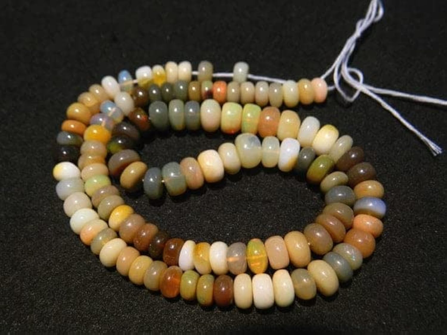 Perles opale éthiopienne pour créer vos colliers bohèmes et bijoux d'été