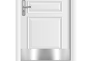 8 x 34 Inches Aluminum Kick Plate Decor