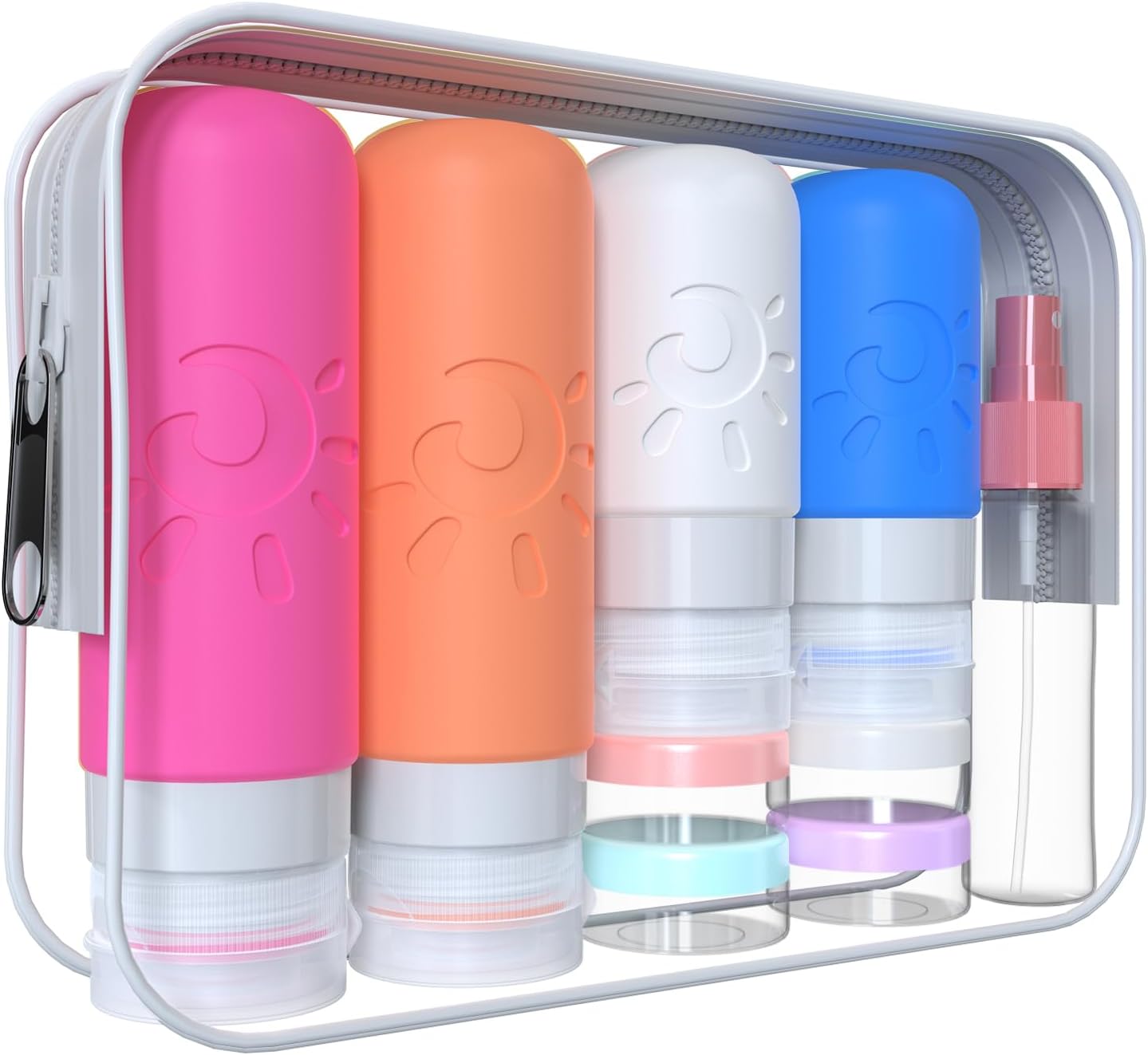 Zafit 18 Pack travel Bottles for...