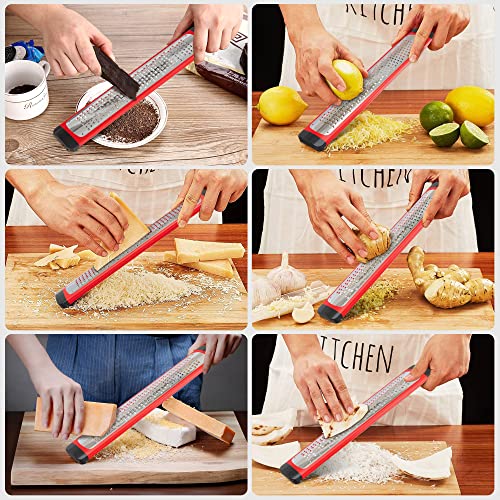 Empava Cheese Grater, Parmesan Cheese Grater, Lemon Zester Grater, Graters for Kitchen Butter Grater, Garlic Grater - Image 2