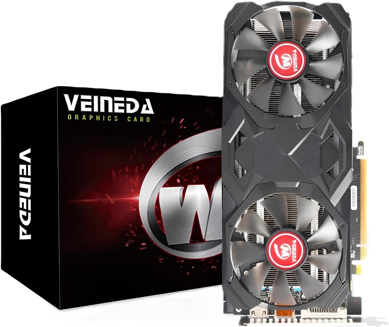 Veineda Placa de Vídeo AMD RX 580, 8GB GDDR5, 256Bit, PCI Express 3.0 ...