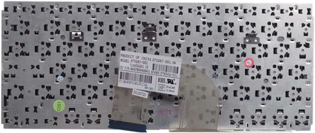 New US Keyboard for HP Mini 5100 5101 5102 5103 5105 2150 Series Keyboard US English 578364-001 570267-001 V104526AS1