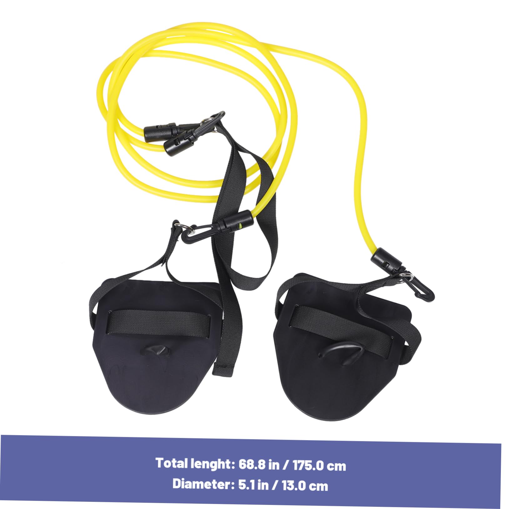 NAMOARLY Swim Belts for Boys and Girls/Adults Resistance Tethers for Pool Training Swimming Bands No Tools Needed