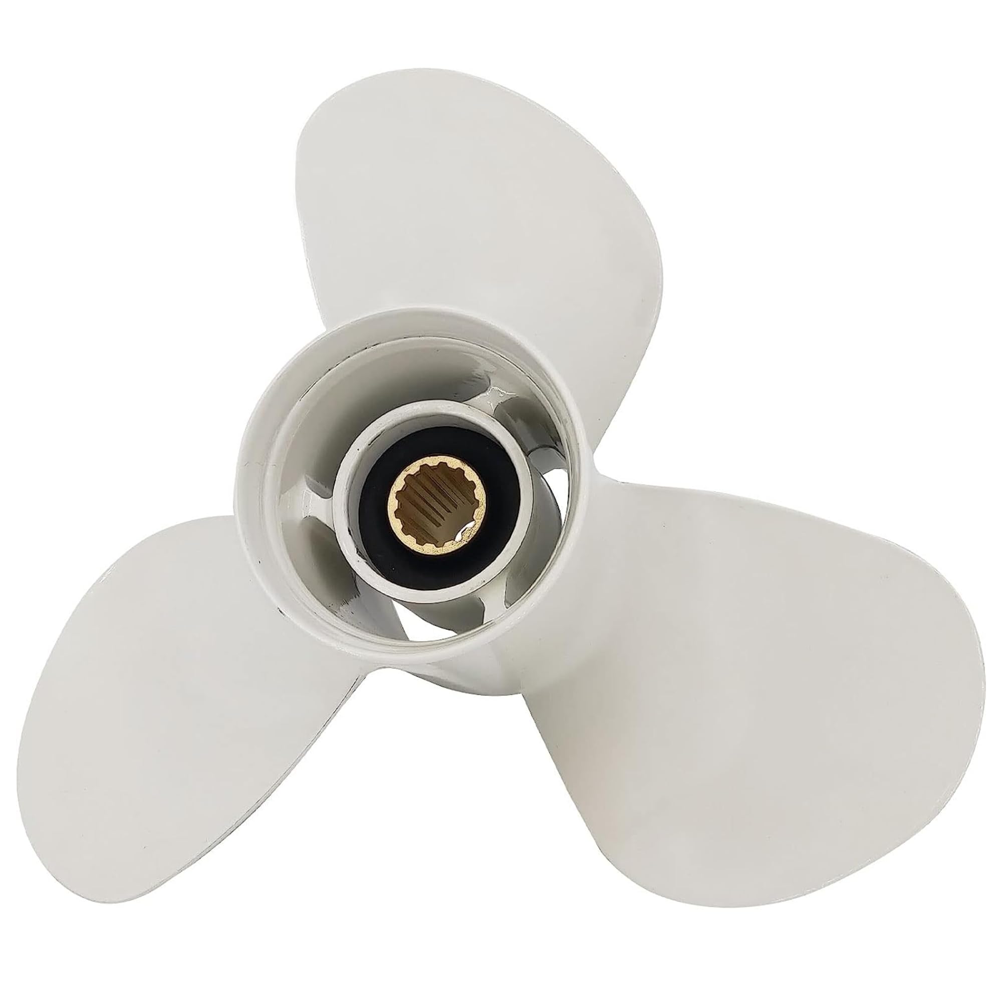 OEM Yamaha Aluminum Cupped 3 Blade Prop Propeller 10 5/8 X 12 6H5-45952-00-00