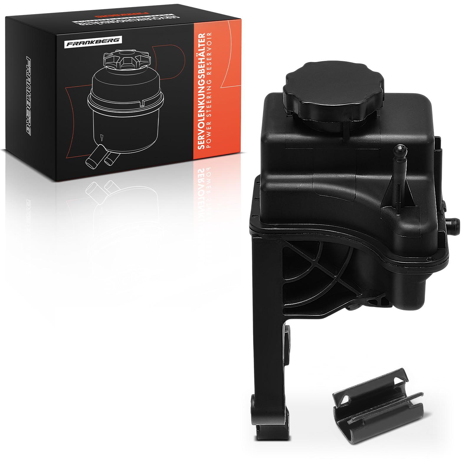 Frankberg Depósito de compensación Aceite hidráulico Dirección asistida Compatible con Sprinter 46-T Furgoneta B906 413 CDi Sprinter 46-T Plataforma/Chasis B906 413 CDi Replace# 7691462137
