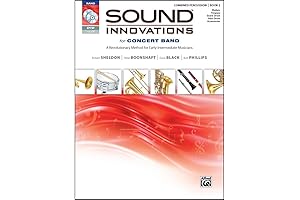 Alfred Sound Innovations for Concert Band Book 2 Combined Percussion Book CD/DVD
