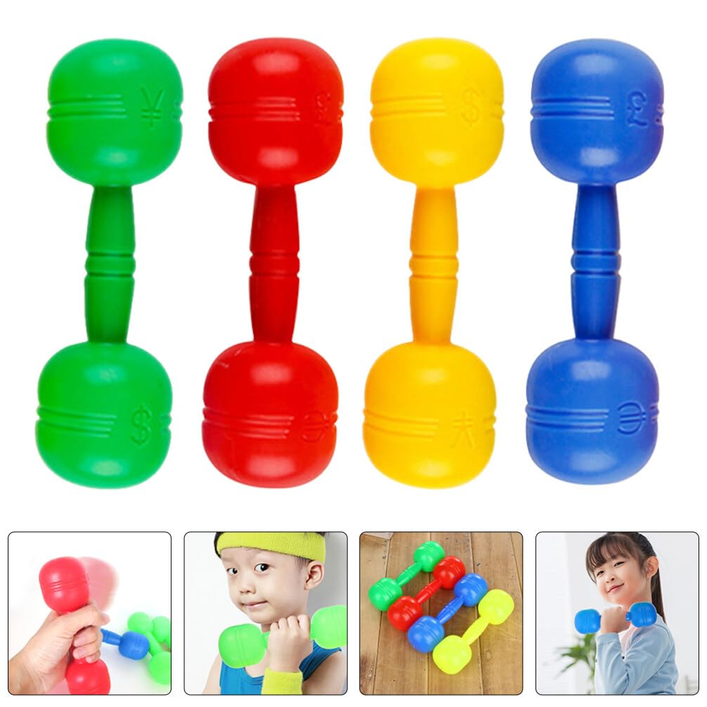 HANABASS Interactive Children's Dumbbells Kids Barbell Sets Non-slip Design Exercise Kids Weights