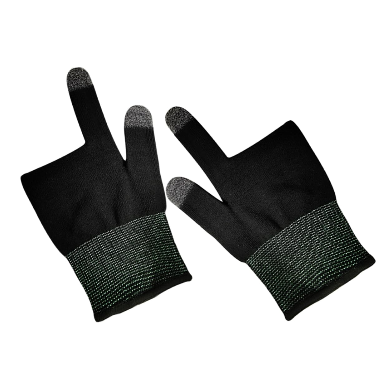 Abaodam Gamer Gloves Breathable Touchscreen Finger Gloves for Gaming Mobile Driving Winter Warm 1 Pair