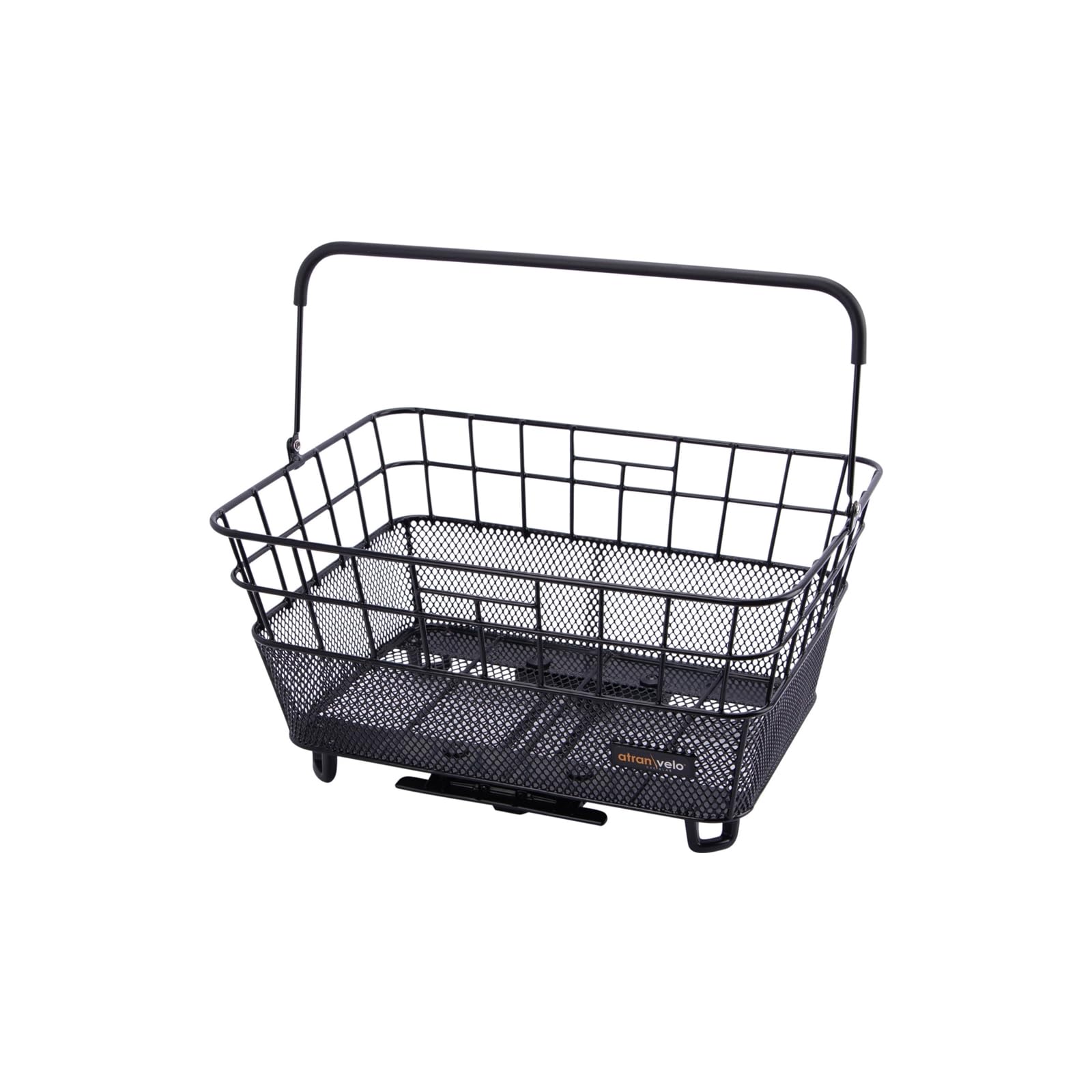 Atranvelo AtranVelo Unisex – Erwachsene Bring L AVS Farhrradkorb, Schwarz, 32 x 43.5 x 22 cm
