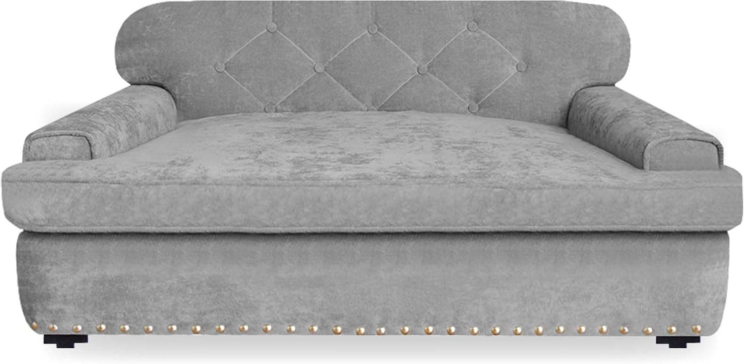 Makora Krosno Glass Makora Dog Bed Chair Suki Light Grey, Medium