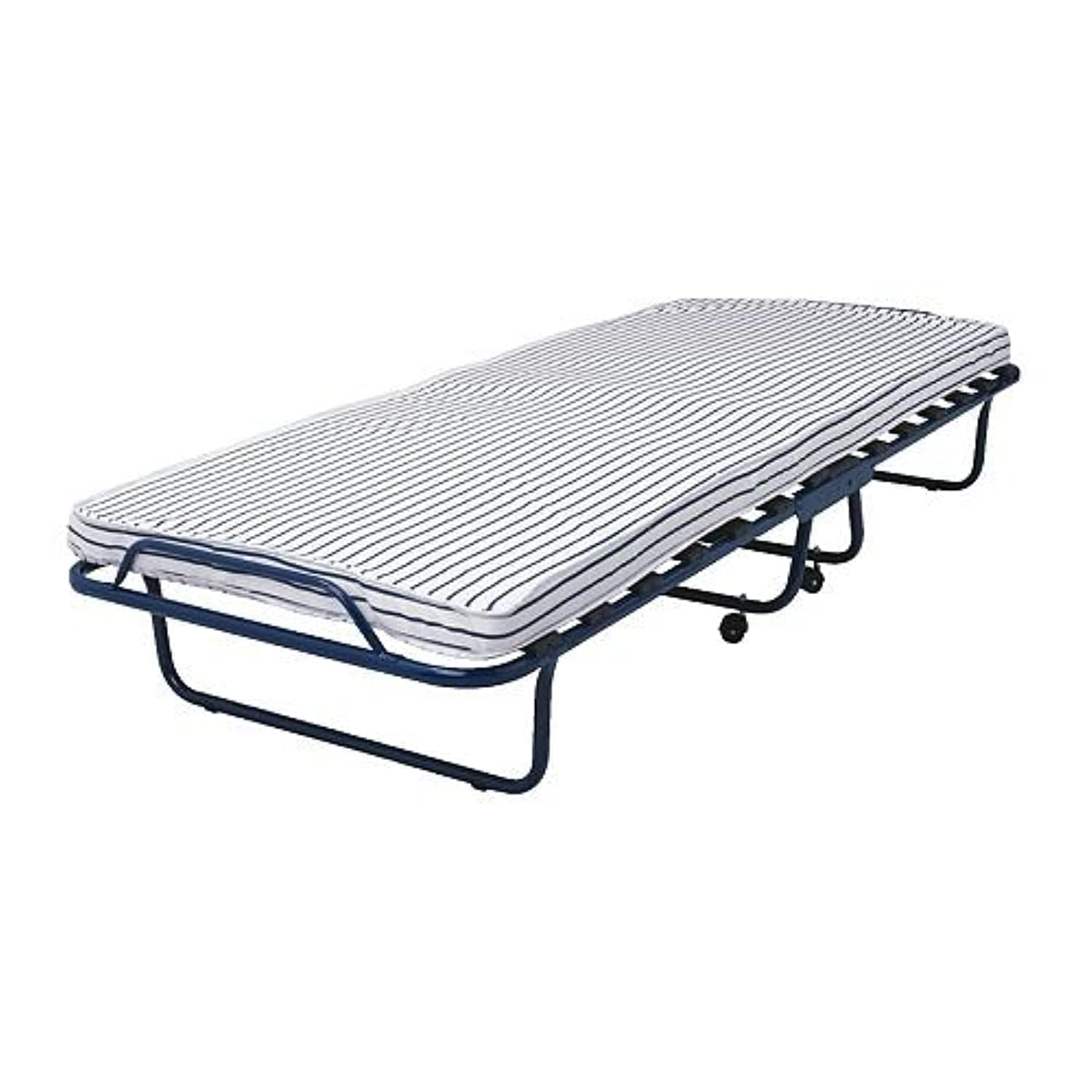 Folding Bed with Mattress - (Single)