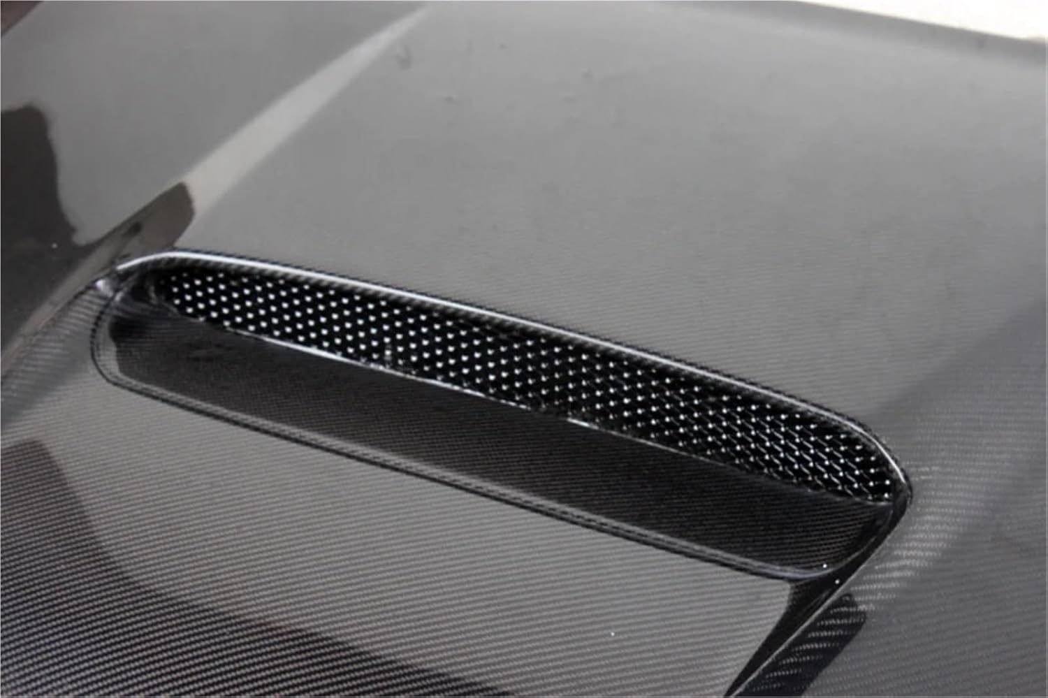 Carbon Fiber Car Engine Hoods Scoop Compatible for Subaru XV 12-14 Bonnet Auto Parts