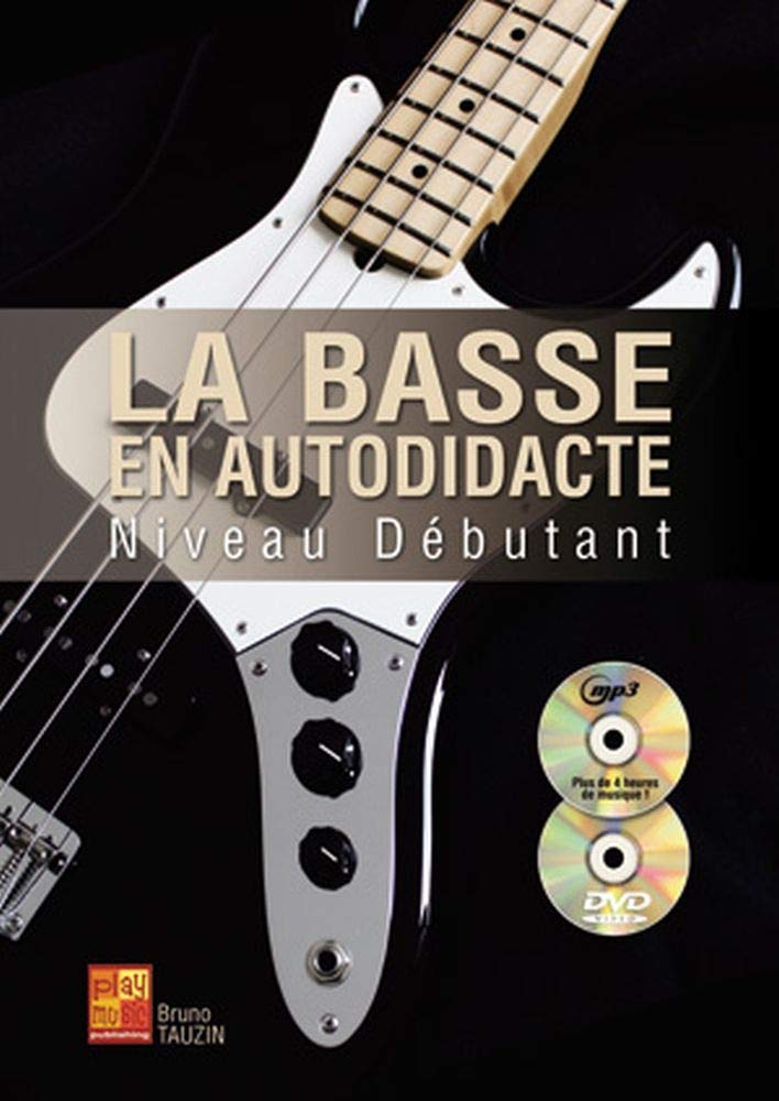 La basse en autodidacte – Débutant (1 Livre + 1 CD + 1 DVD) - Les Beatles, Paul McCartney, John Lennon, RIngo Starr, George Harrison La basse en autodidacte - Débutant (1 Livre + 1 CD + 1 DVD)