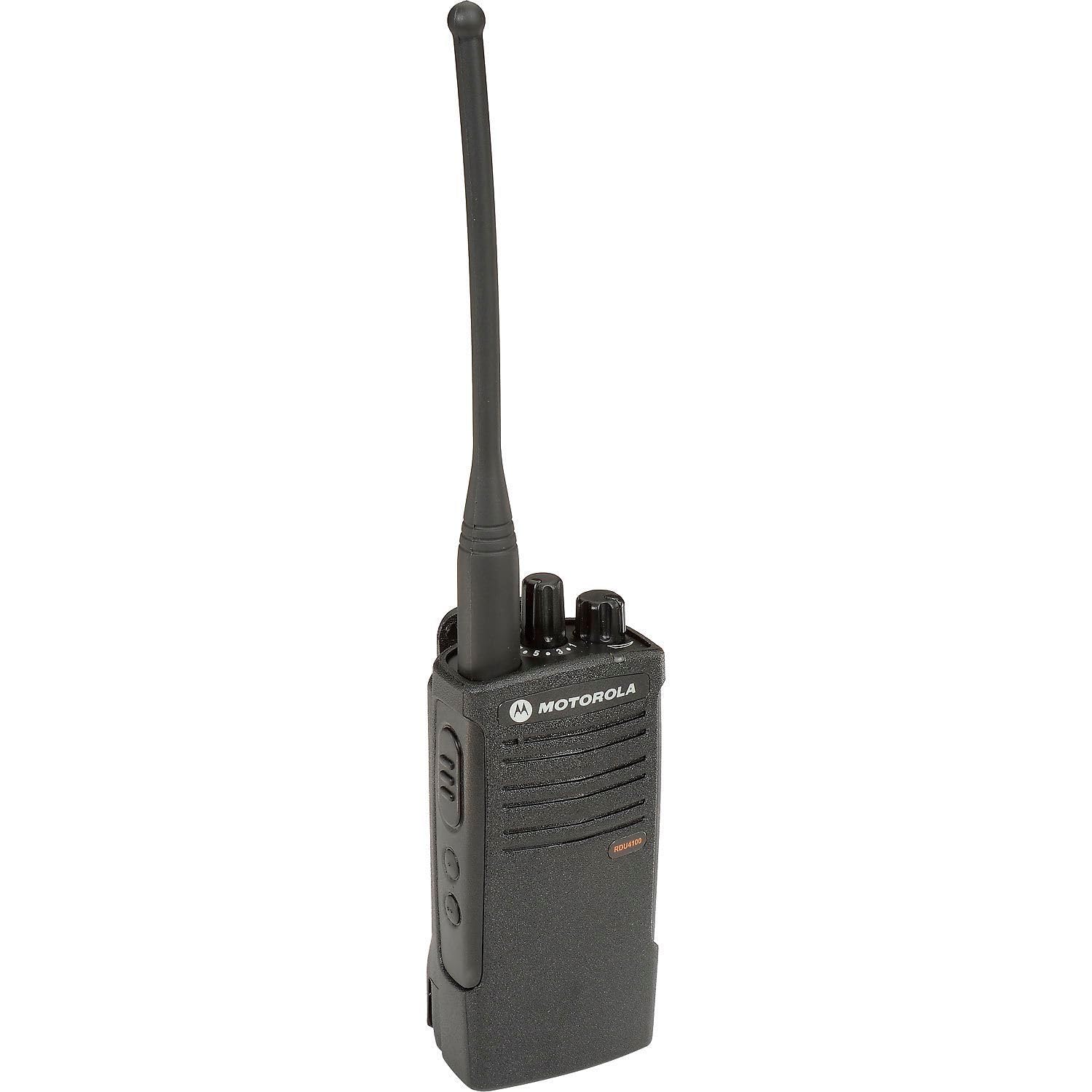 MOTOROLA SOLUTIONS On-Site RDU4100 10-Channel UHF Water-Resistant Two-Way Business Radio Black