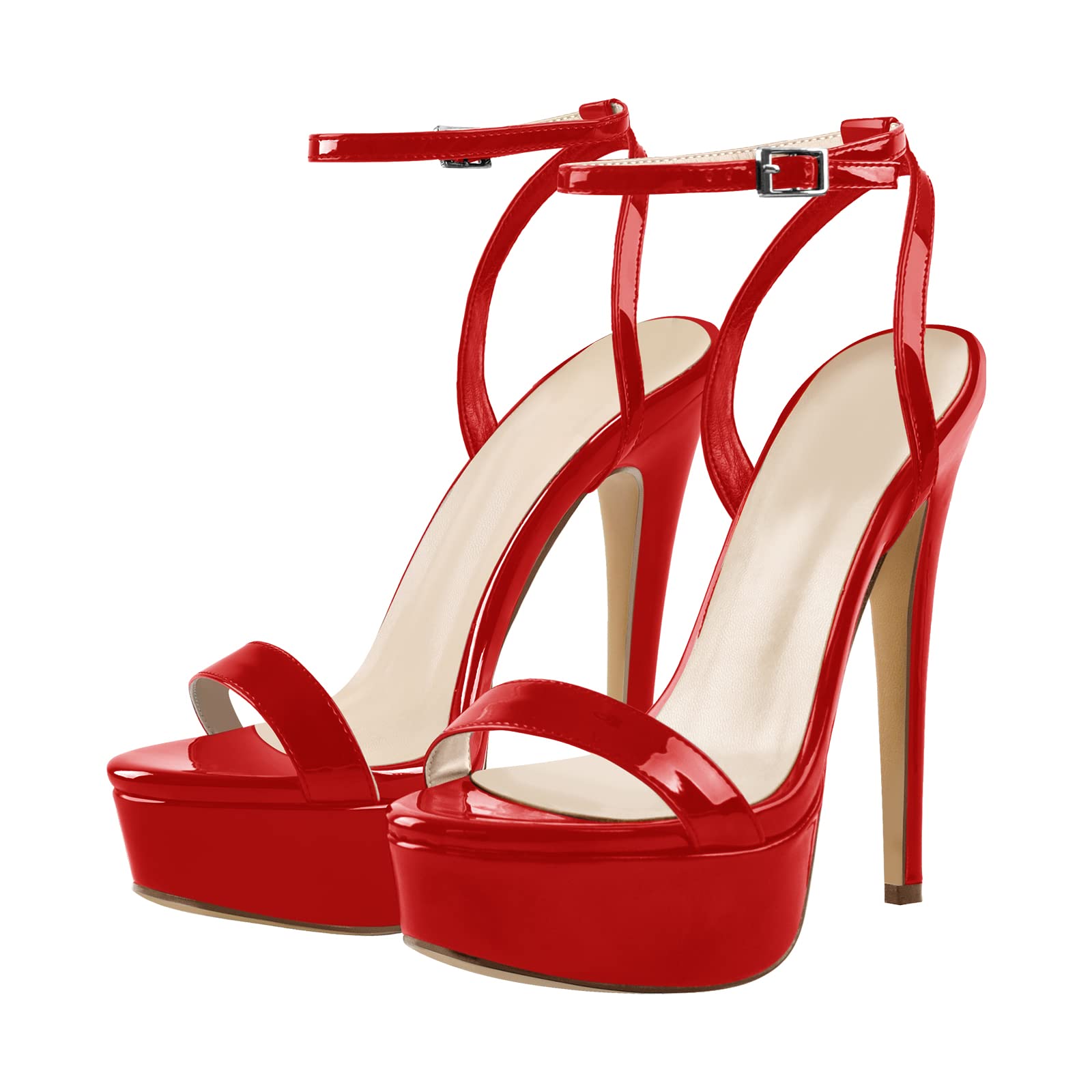 Only maker Sandalo da donna con tacco alto, tacco a spillo