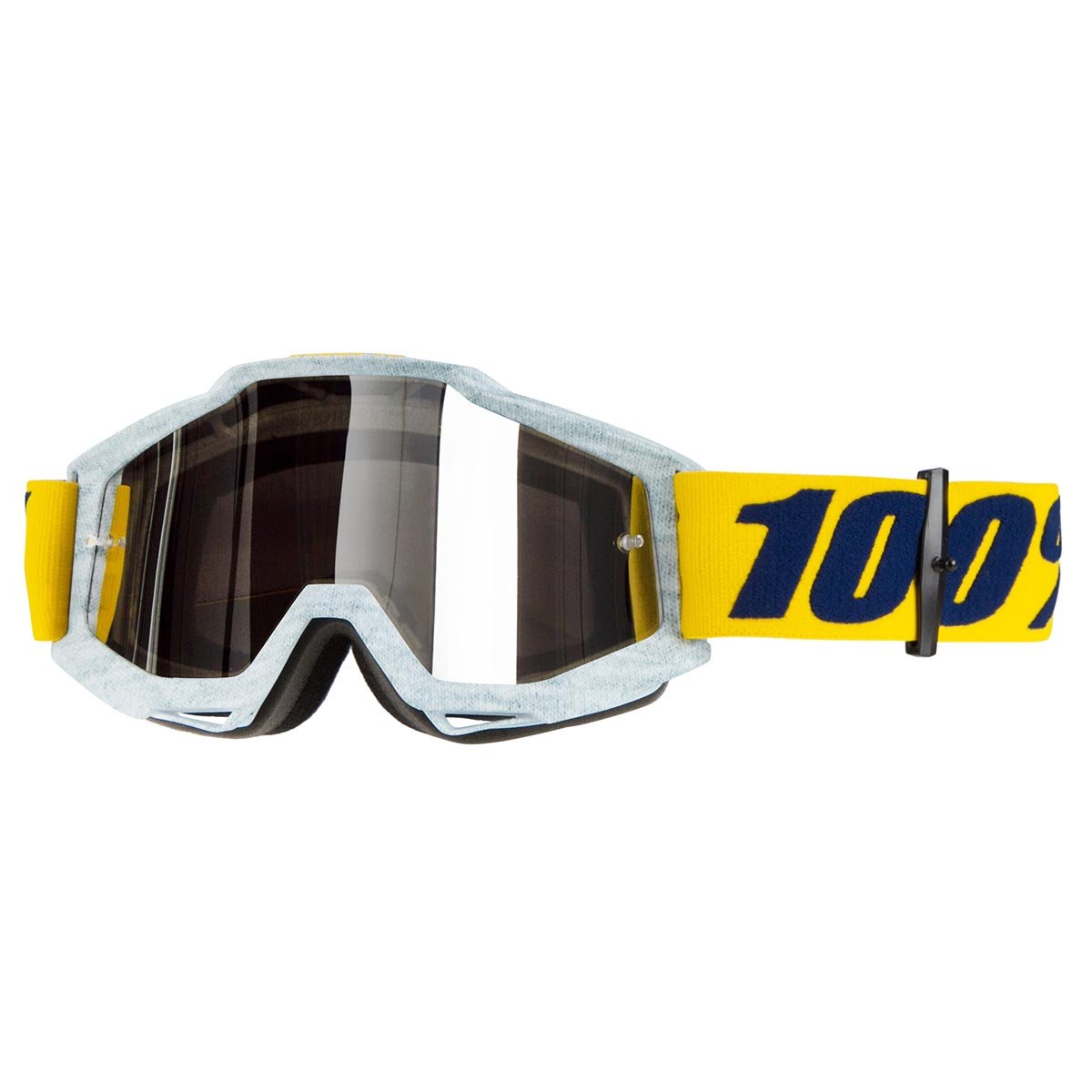 100%unisex-adult Speedlab (50210-210-02) ACCURI Goggle Athleto-Mirror Silver Lens, One Size
