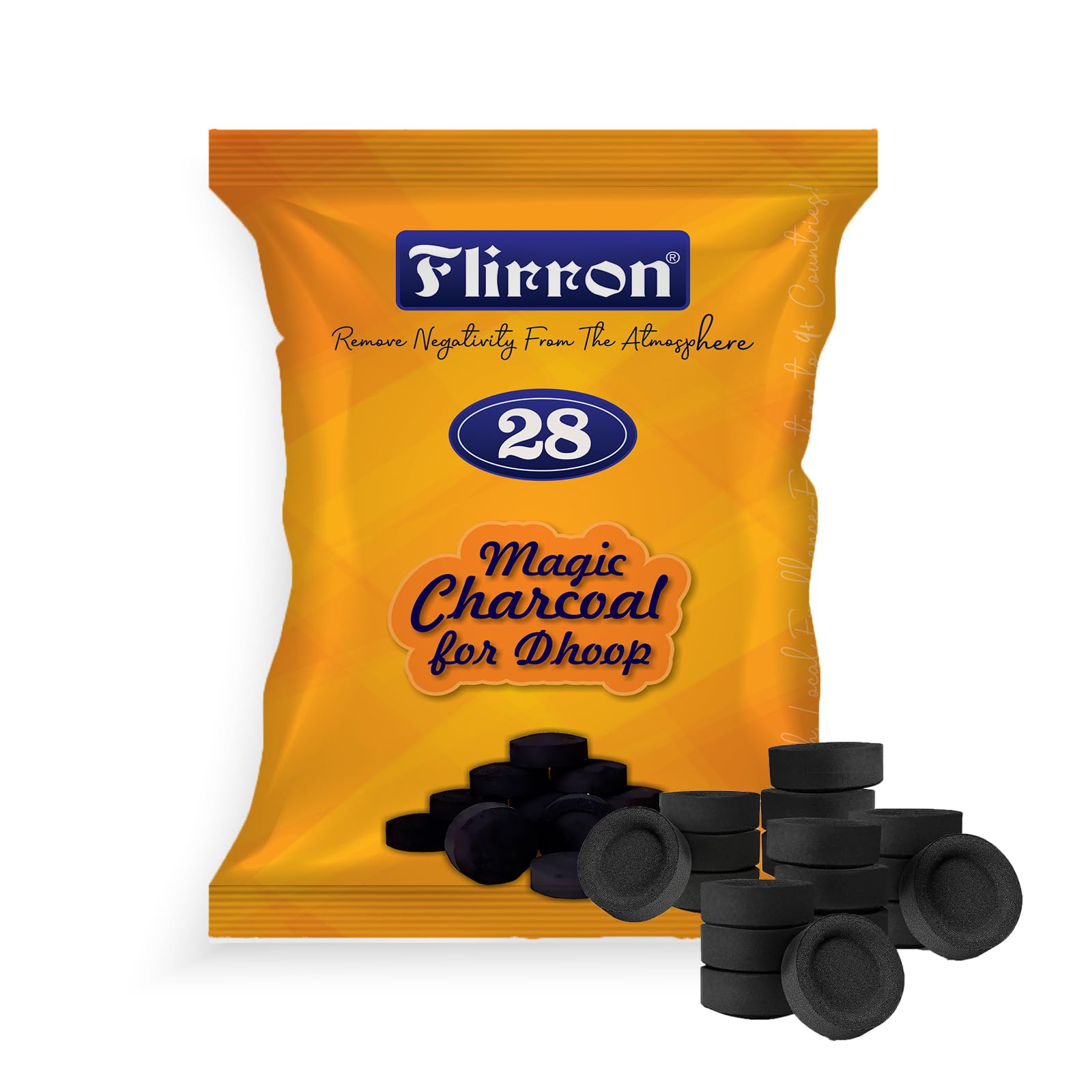 Charcoal for Dhoop | Premium Quick Ignition Charcoal Tablets for Bakhoor, Dhoop & Incense Burning | Long Lasting Heat | Easy to Use | 100 Pc-image-16