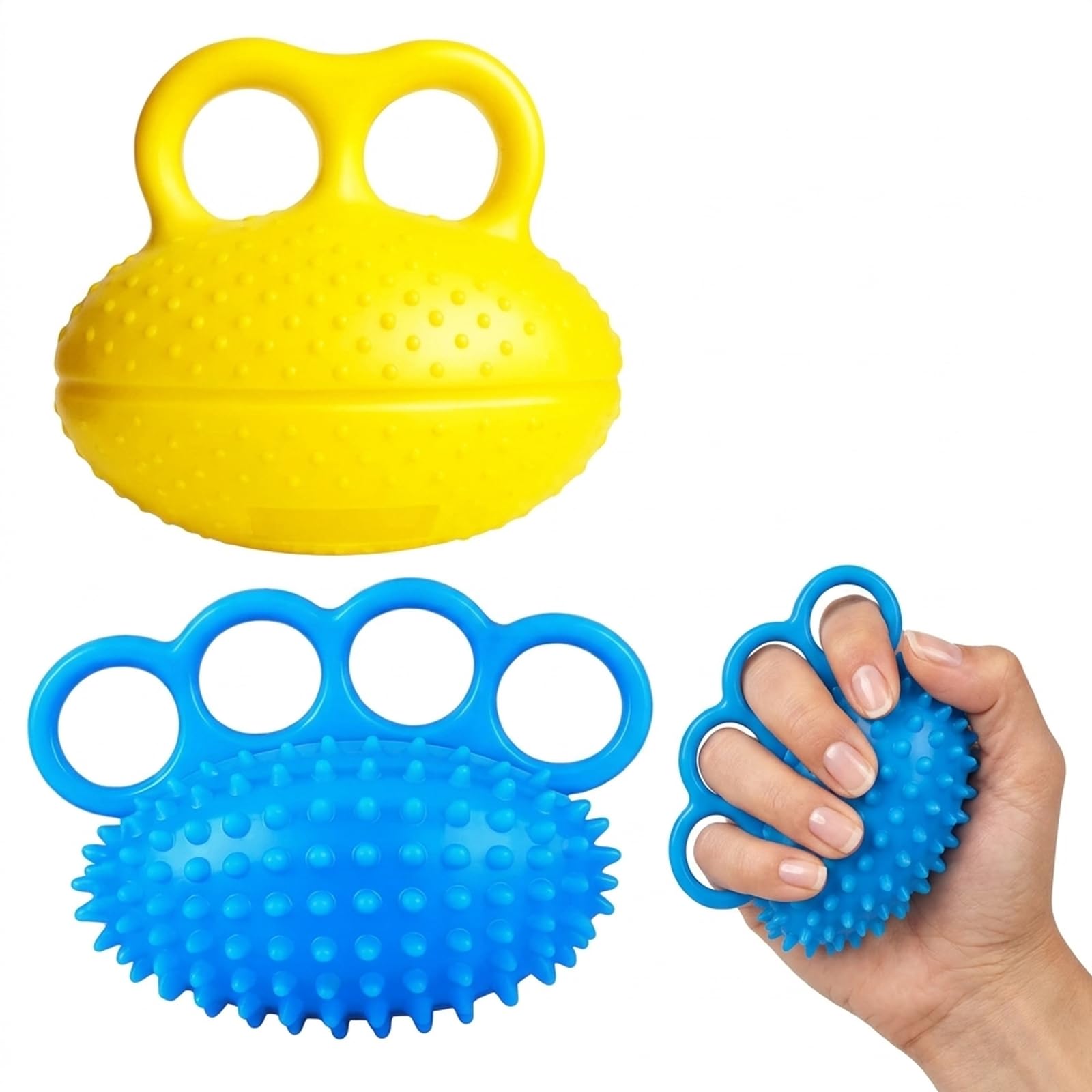 Two-Pack Hand Exercise Ball, Stress Balls for Adults, Hand Exercise Balls for Arthritis, Arthritis Balls for Hands, Hand Therapy and Grip Training Solution, Ideal for Seeking Stress Relief