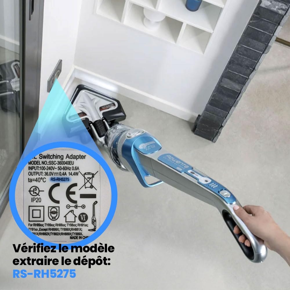 Vhbw Chargeur compatible avec OBH Nordica Air Force Extreme Silence