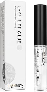 LASHVIEW Lash Lift Glue, Eyelash Perm Glue,Lash Lift Adhesive,Eyelash Lift Glue,Lash Perm Glue,No Irritation and Odorless,5ML.
