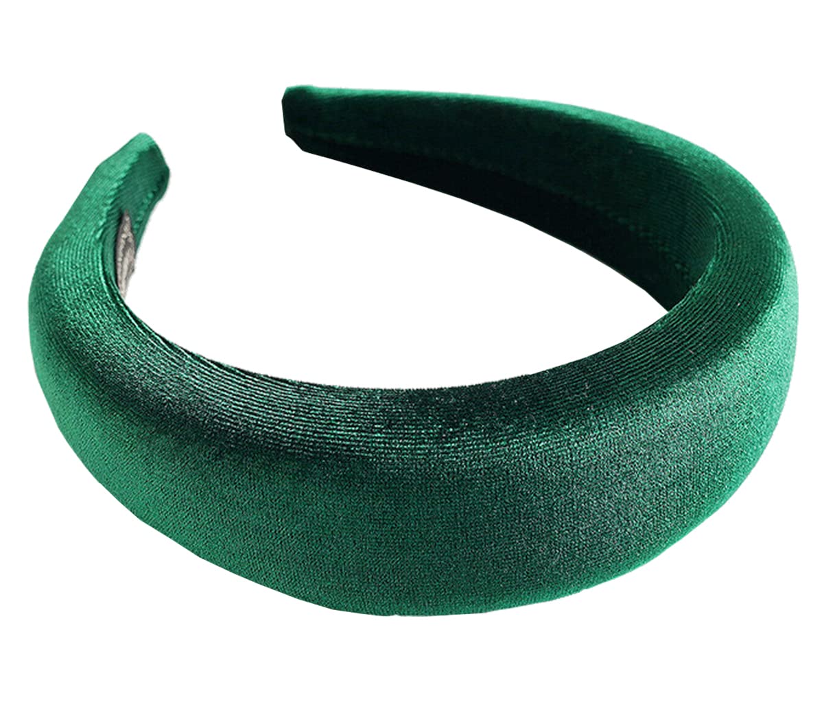 Green Velvet Wide Headbands for Women Soft Head Band for Girls Fashion No Slip Headband Hair Accessories 7809