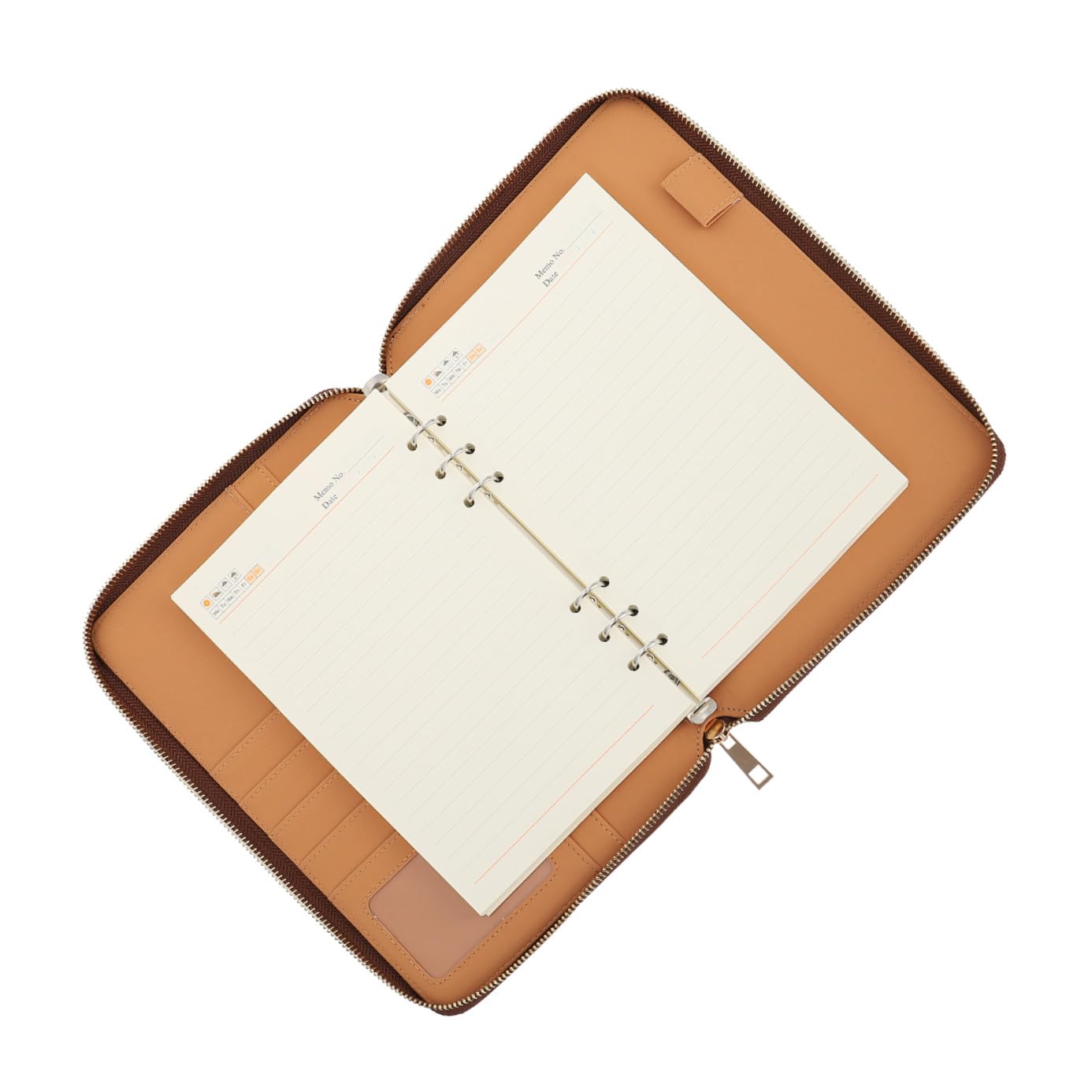 Gadpiparty Cuaderno de Notas con Bolsa de para Oficina Notepad para Planificación y Agenda Diseño Elegante y Portátil Color Azul