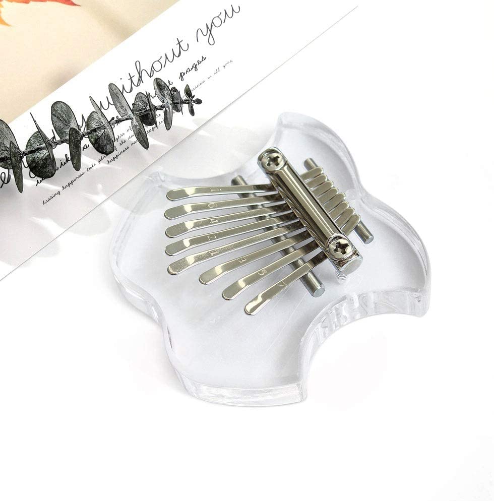 Générique Mini Doigt Kalimba Pouce Piano Mini Cristal Kalimba 8 Touches Pouce Doigt Piano Transparent Instrument Musique… - Les Beatles, Paul McCartney, John Lennon, RIngo Starr, George Harrison Générique Mini Doigt Kalimba Pouce Piano Mini Cristal Kalimba 8 Touches Pouce Doigt Piano Transparent Instrument Musique… – Image 8