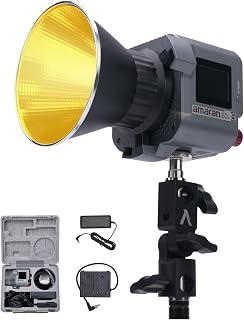 Aputure amaran 60x S Bi-Color COB LED Video Light - Bowens Mount, 33,300 Lux @1m, 65W, App Control, 9 FX Effects