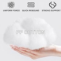 Vista 2 de Almohada triangular de lectura, almohada de cabecera de cuña para cama de día, respaldo de tatami, funda extraíble, cojín de soporte lumbar, azul