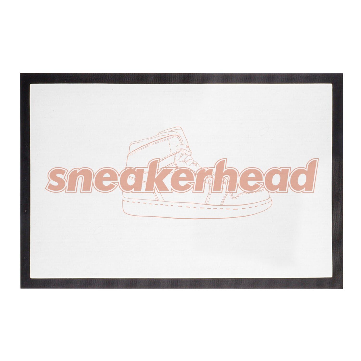 Paillasson Blanc Blonded Sneakerhead protégez vos sols avec style 60x40
