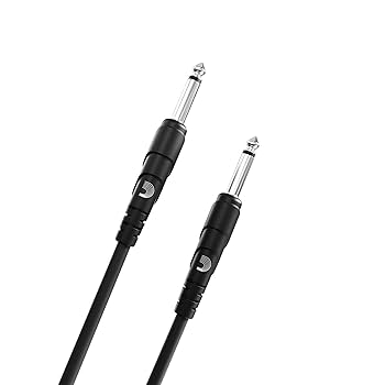 Amazon.com: D'Addario Accessories Cable, Black, 5 feet (PW