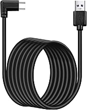 Baolongking Câble USB vers USB C haute vitesse pour transfert de données et charge rapide Compatible avec casque Oculus Quest 2 vers PC de jeu 3 m