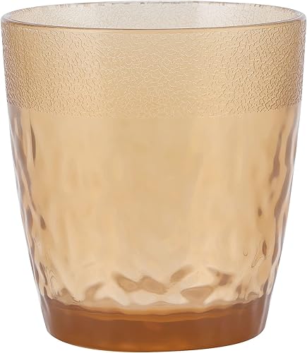 Firlar Vasos acrílicos de 6.8 fl oz, taza de agua irrompible, vasos reutilizables de PC, vaso apilable para bebidas para fiesta en casa, agua, café,